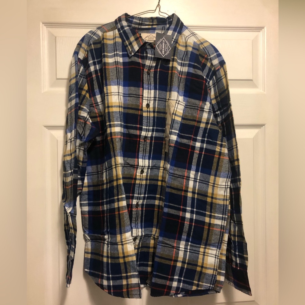 NWT St John’s Bay Men’s Flannel — Super Soft